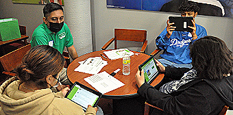 Volunteers at JA